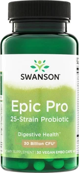 Suplement diety Swanson Epic Pro 25-Strain Formula 30 weg kapsułek (SWA030)