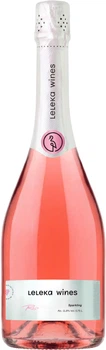 Вино ігристе Leleka Wines Brut рожеве брют 0.75 л 11.8% (4820004386247)
