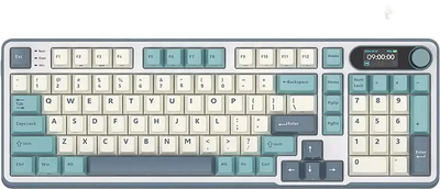 Клавіатура дротова RK ROYAL KLUDGE RK-S98 Light Cloud Gaming Beige Switch (RK-S98-LTCLD-BEGSW-US)
