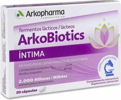 Suplement diety Arkopharma Arkobiotics Intima 20 kapsułek (3578830112226)