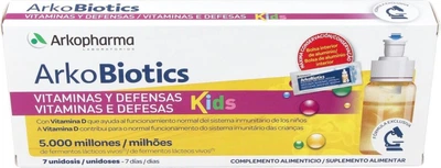 Suplement diety Arkopharma Arkobiotics Vitaminas y Defensas Children 7 fiolek (8428148453892)