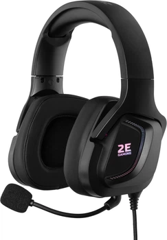 Наушники 2E Gaming HG340 RGB USB 7.1 Black (2E-HG340BK-7.1)
