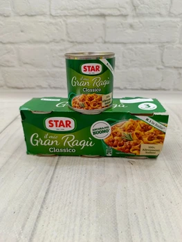 Соус мясной с томатами к пасте, макаронам, рису Star Gran Ragù Classico 3 шт в упаковке по 100 г