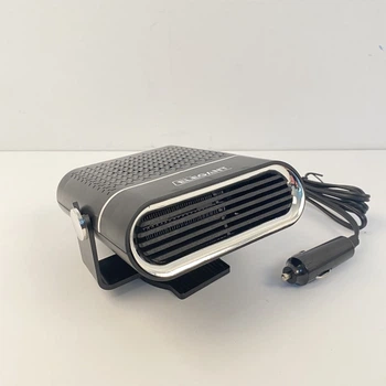 Керамічний тепловентилятор в автомобіль Elegant 150W Обігрівання Обдув (60118)
