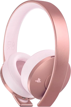 Навушники PlayStation Gold Wireless Headset Rose Gold (711719969600)