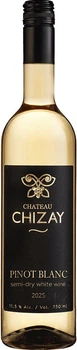 Вино Chateau Chizay Пино Блан белое полусухое 0.75 л 11.5% (4820001633702_Х)