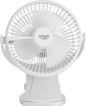 Вентилятор Adler AD 7342 Білий