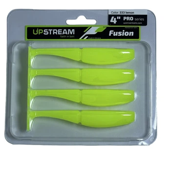 Силікон UPSTREAM Fusion 4" (4шт.) #333 lemon ,FUS4_333