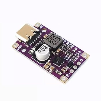 Контроллер заряда Type-C BMS 2S 1A плата заряда 2x Li-ion 18650 8.4V lx-lisc-v3