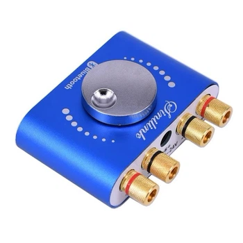 Цифровий Bluetooth підсилювач потужності звуку плата AUX USB 40 Вт 8-24 В 60 мА 20 Гц-20 КГц Sinilink APP