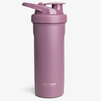Шейкер спортивний SmartShake металевий Insulated Steel 750ml Plum