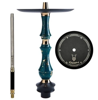Шахта для кальяна Sunpipe Hookah Odin Potal Green 58см зеленая из нержавеющей стали под уплотнитель