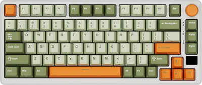 Клавіатура дротова RK ROYAL KLUDGE RK-M75 Slate Cyan Gaming Beige Switch (RK-M75-SLTCYN-BEGSW-US)