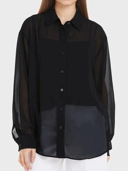 Блузка жіноча Armani Exchange 793523146 M Чорна (1159865128)