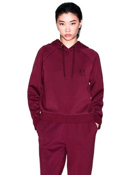 Худі жіноче Armani Exchange 457434125 XL Бордове (1159881246)