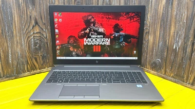 Ноутбук HP Zbook 15 G5 (15.6" FHD IPS,Intel Core i7-8850H,Quadro P1000 4 GB) (6196) Б/У
