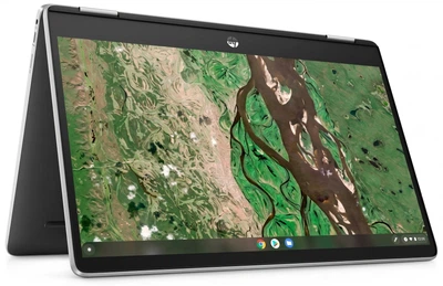 Сенсорный ноутбук 14.0" HP Chromebook x360 14b (14b-cb0000sf) Intel Pentium N6000 RAM 4GB eMMC 64GB 11ч батарея Chrome OS (UKR) (102152367) - Уценка