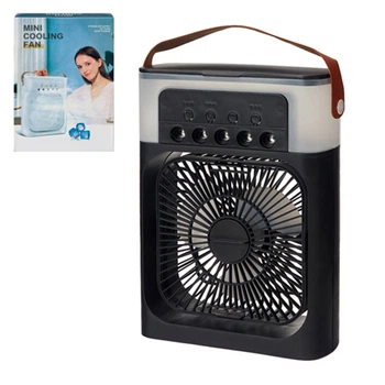 Вентилятор кондиціонер маленький настільний USB зволожувач Vitol Spray Fan XL-1290