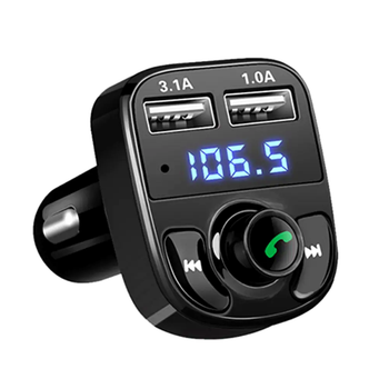 FM модулятор Bluetooth с микрофоном и USB для автомобиля 12-24V CAR X8 BT LS-146
