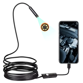 Эндоскоп мини камера 3 5м USB водонепроницаемая для смартфона LS-499