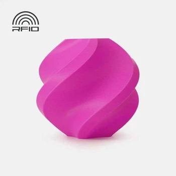PLA-пластик Філамент Bambu Lab PLA Basic Magenta (10202) для 3D-принтера - 1Кг, 1.75mm Пурпуровий без котушки Refill