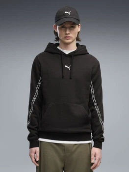 Худи утеплённое мужское Puma Essentials Tape 69433901 2XL Black (4070033379028)
