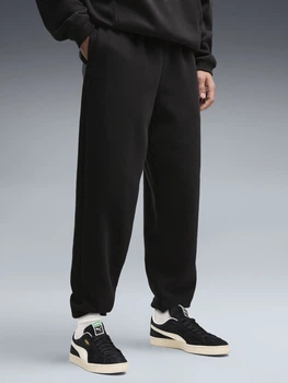 Спортивні штани утеплені чоловічі Puma Fundamentals 69454701 S Black (4070033610923)