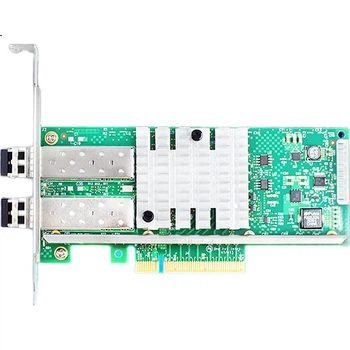 Мережева карта Kunyu KY-82599-SR2 PCIe X8 10Gb з двома портами, оптоволоконна, з багатомодовим модулем 10Gb, чіп Intel 82599ES X520-SR2, два оптичні порти