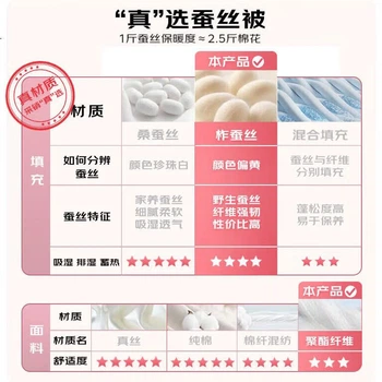 Одеяло MUJI шелковое 2в1, всесезонное, на молнии, 8.5цзинь, 200x230см