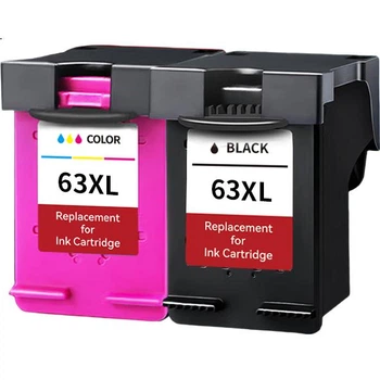 Картридж Jingcheng HP 63XL, для HP 3630/3830/Officejet 4520/4650, черный и цветной