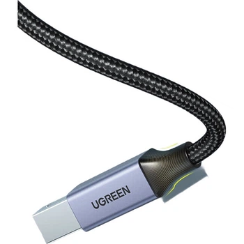Кабель UGREEN 90560 USB 2.0 AM/BM для принтеров HP, Canon, Epson, 5 м