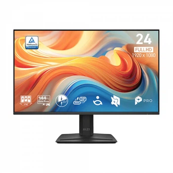 MSI Монітор ips 23.8" fhd (1920 x 1080) 1ms 144Hz 178/ 178 /dp/ hdmi /Type C15w/колонки 2*2w pro mp242 e14c