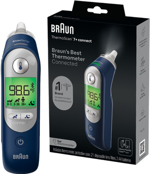Termometr Braun Thermoscan 7 plus connect IRT6575