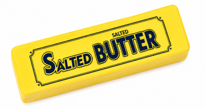 Антистрес-сквіш Butter Squishy "Вершкове масло", 13 см