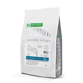 Сухой корм Nature's Protection Superior Care White Dogs White Fish All Sizes&Life Stages для собак всех размеров и стадий жизни с белой рыбой 4 кг