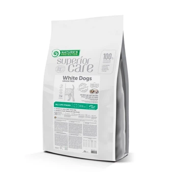 Сухий корм Nature's Protection Superior Care White Dogs Grain Free Insect All Sizes&Life Stages для собак усіх розмірів і стадій життя з протеїном комах 17 кг