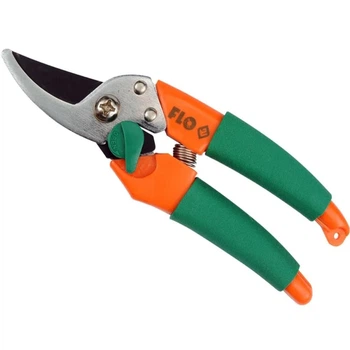 Секатор для гілок FLO d=10 мм посилений, l=180 мм, V-99202
