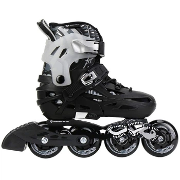 Детские раздвижные ролики Flying Eagle S6S Junior размер 28-32 Черные