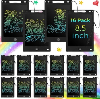 Набор LCD планшетов для рисования 8.5" 16 шт многоразовые Epakh
