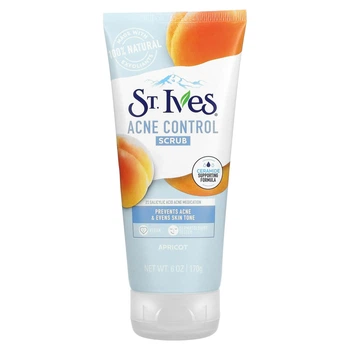 Скраб для лица с абрикосом против акне St Ives (Acne Control Apricot Scrub) 170 г