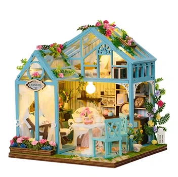 Румбокс Будиночок Квіткова мрія Roombox Floral Reverie Kit DIY Miniature Dollhouse K-1082