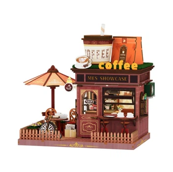 Румбокс Затишна кав'ярня Інтер'єрний конструктор Roombox Coffee MH-01