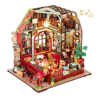 Румбокс Книжковий будиночок The Book House DIY Miniature House TSZH227