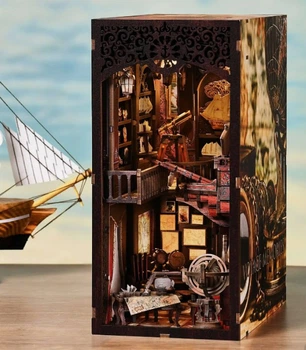 Бук Нук Спогади про подорож Інтер'єрний конструктор Voyage Memories DIY Book Nook Kit