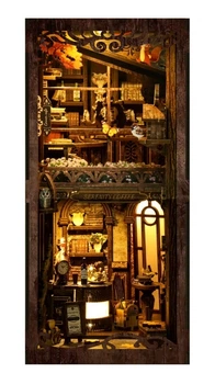 Бук Нук Безтурботної Кав'ярні конструктор Book Nook Serenity Coffee House BV02-012