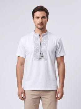 Вишиванка чоловіча XL Білий LAUNA (717995-XL)