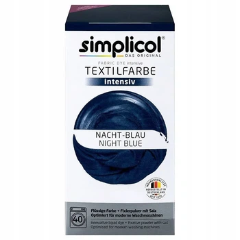Інтенсивна фарба для тканин Нічний Синій Simplicol Intensiv Night Blue