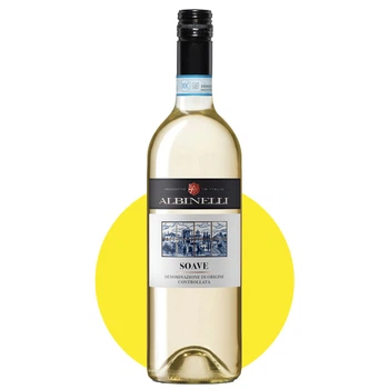 Вино "Albinelli Soave" белое сухое 0,75л 11,5%