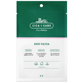 Пластыри против высыпаний с центеллой азиатской VT CICA Care Spot Patch, 48 шт