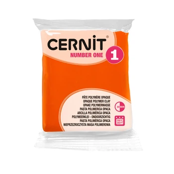 Полімерна глина Cernit Number One Orange, 56 г